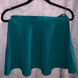 Flowy teal skirt